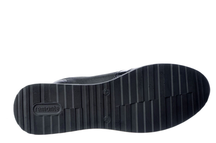 D1G08-03 Remonte zwart combi Vegan Bild
