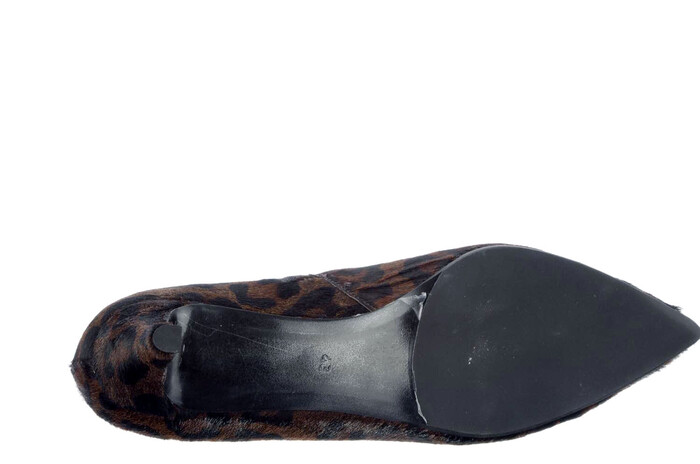 Sam-8 Babouche bruin panter Bild