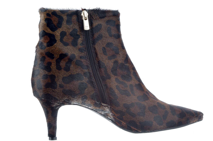 Sam-8 Babouche bruin panter Bild