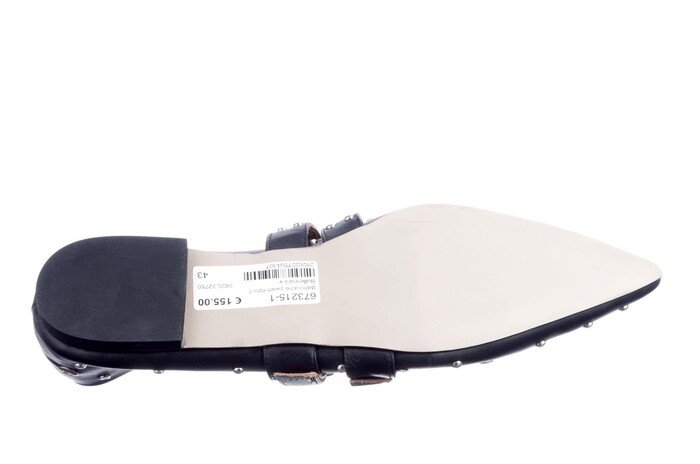 Babouche zwart Kim-1 Bild
