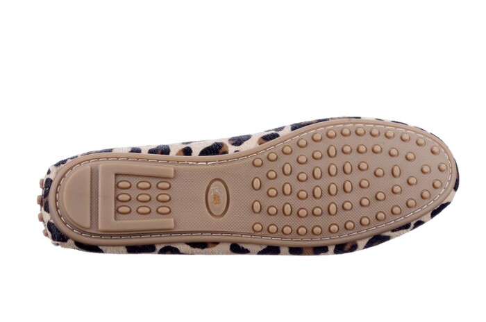 Babouche beige luipaard G-Zara-08 Bild