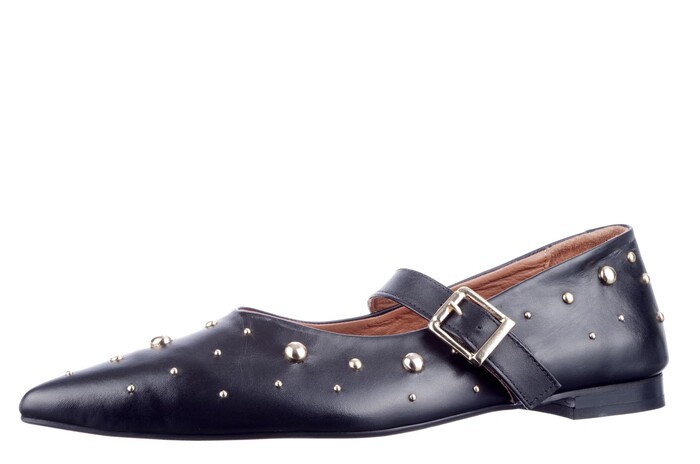Babouche zwart/goud G-Celina-1 Bild