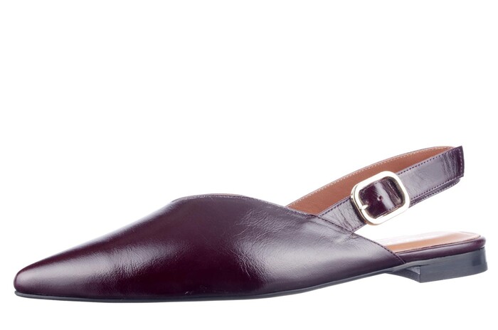 Babouche bordeaux Sheri-105 Bild