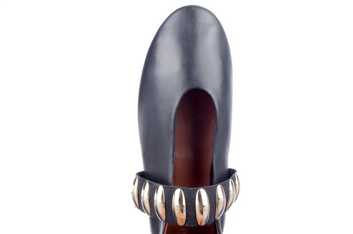 Babouche zwart/goud G-Eden-1 Bild