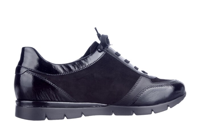 Semler zwart suede/lak combi N8125-586 H Bild