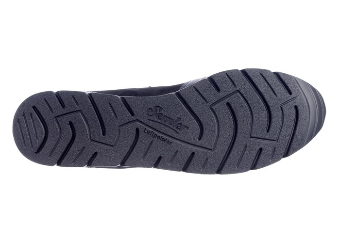 Semler zwart suede/lak combi N8125-586 H Bild