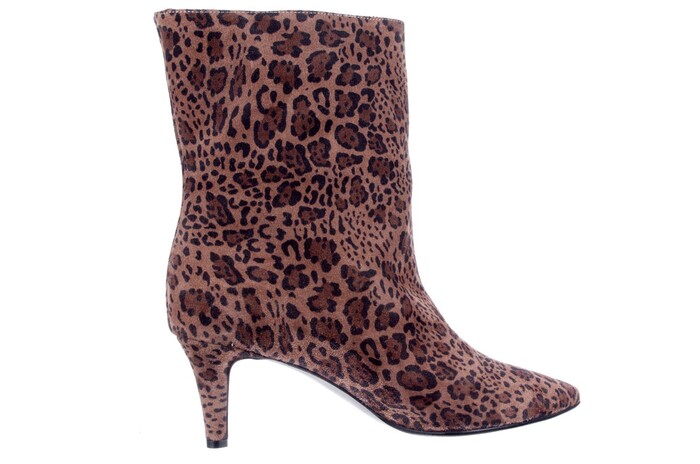 Babouche bruin luipaard Alison-2 Bild