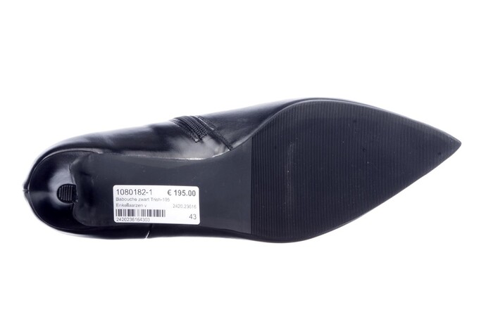 Babouche zwart Trish-105  Bild