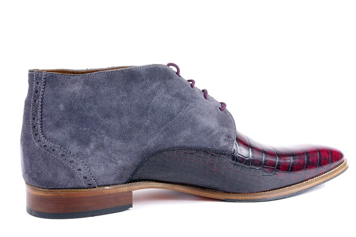 DONATO MELIK BORDEAUX/GRIJS Bild
