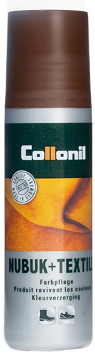 Collonil 12001000 Nubuck + Textile dbr  maat ONE Onderhoudsproducten donkerbruin
