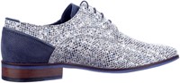 Maranello Berkelmans wit/blauw veterschoen wit/blauw-2