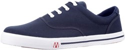 20901 Westland blauw veterschoen blauw