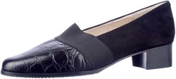 9958 Brunate zwart instapper zwart