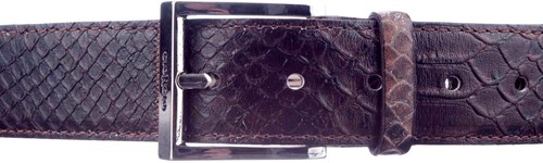 1023 Giorgio bruin print riem bruin print