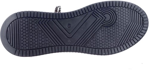D1787 Hip zwart veterschoen zwart-3