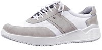 810397 Jomos wit/beige combi veterschoen wit/beige combi