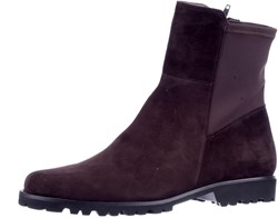 28117 Brunate donkerbruin enkellaars donkerbruin