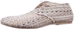 51.673.027 DC beige/goud combi veterschoen beige/goud combi