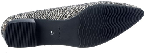 10800 Brunate zwart/wit ballerina zwart/wit-3