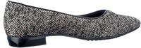 10800 Brunate zwart/wit ballerina zwart/wit-2