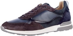Igora Berkelmans blauw combi veterschoen blauw combi