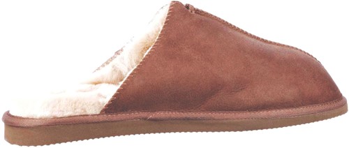 1201 Hugo Shepherd cognac pantoffel cognac-2