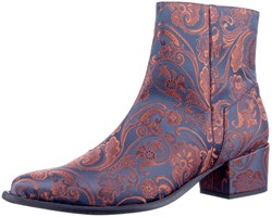 Mascolori blauw combi 14012 enkellaars blauw combi