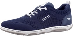 Mustang blauw 1488-303 veterschoen blauw