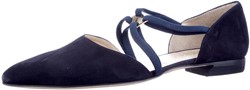 Brunate blauw 11912 bandschoen blauw