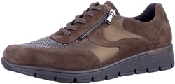 Waldlaufer donkerbruin 626K04 K veterschoen donkerbruin