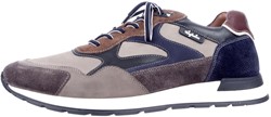 Australian grijs/taupe/blauw combi 15.1669.03-KK6 veterschoen grijs/taupe/blauw combi