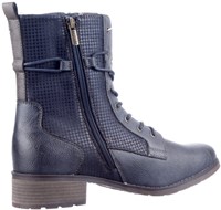 Mustang blauw 15M0062001 veterboot blauw-2
