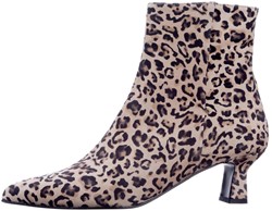 Roberto d'Angelo beige luipaard Roma eneklaars beige luipaard