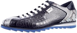 Harris antraciet combi 2817-11.756 veterschoen grijs combi
