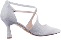 Melluso E1631Q Argento pump zilver-2