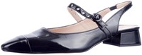 Melluso V707 Nero slingback zwart