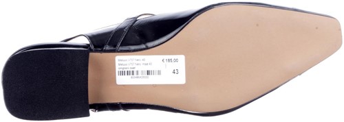 Melluso V707 Nero slingback zwart-3