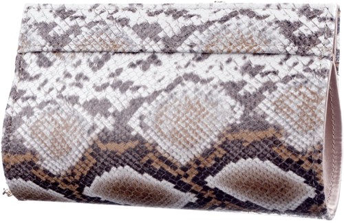 Melluso BJ083 Python-Brown  maat 0 tas bruin python-2