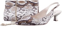 Melluso BJ083 Python-Brown  maat 0 tas bruin python-3