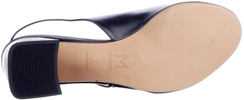 Melluso N622Q Nero slingback zwart-3