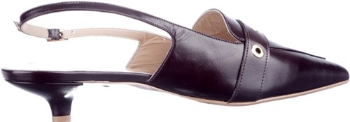 Babouche MG-MACY-105 58 slingback Donkerbruin-2