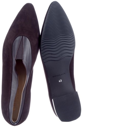 Brunate 10980 dbr ballerina donkerbruin-3