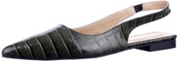 Babouche NELLY-26 17 slingback Groen / Khaki
