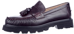 Babouche BIZOU-105 58 maat 43 instapper Donkerbruin