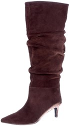 Babouche NIAMA-2 58 lange laars Donkerbruin