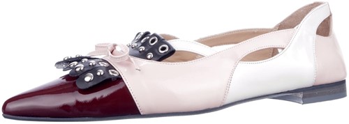 Babouche S-DUNJA-147 417 ballerina roze combi